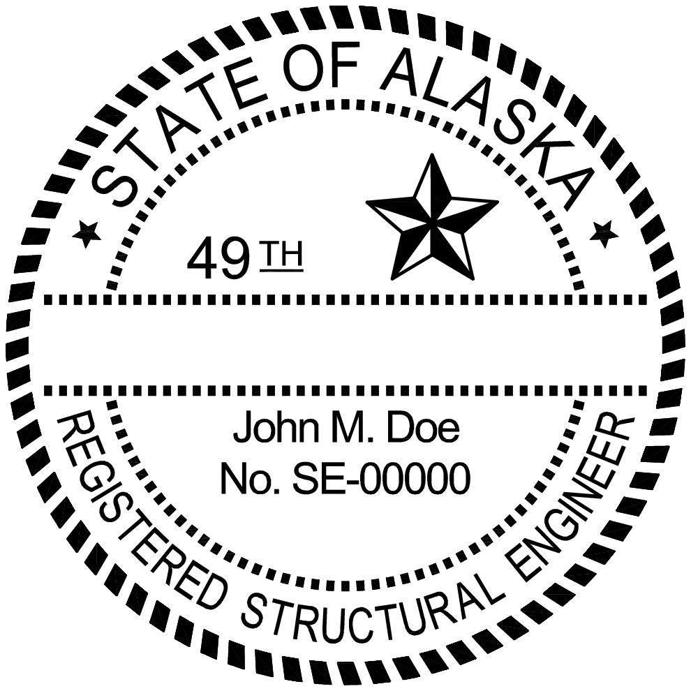 Alaska Professional Engineer Stamp - Image 5