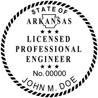 Arkansas Professional Engineer Stamp
