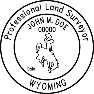 Wyoming Surveyor Stamp
