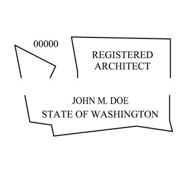 Washington Architect Stamp