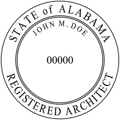 Alabama Architect Stamp