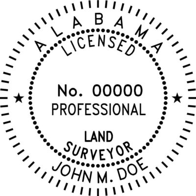 Alabama Surveyor Stamp