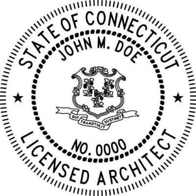 Connecticut Architect Stamp