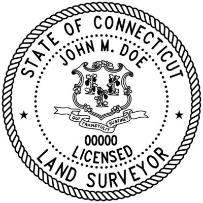 Connecticut Surveyor Stamp