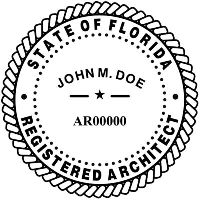 Florida Architect Stamp