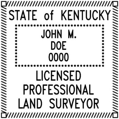 Kentucky Surveyor Stamp