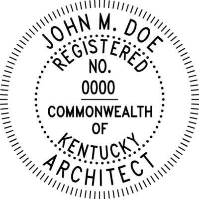 Kentucky Architect Stamp