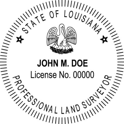 Louisiana Surveyor Stamp