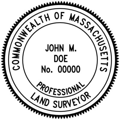 Massachusetts Surveyor Stamp