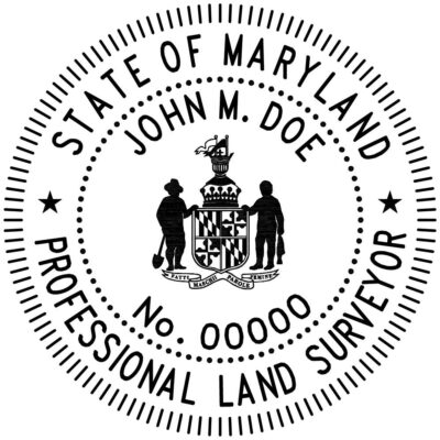 Maryland Surveyor Stamp