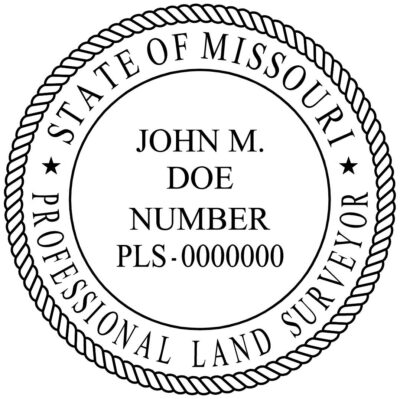 Missouri Surveyor Stamp