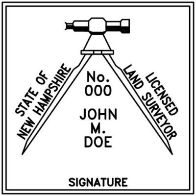 New Hampshire Surveyor Stamp