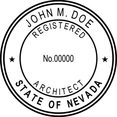 Nevada Architect Stamp