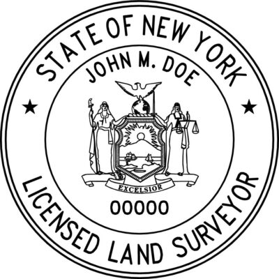 New York Surveyor Stamp