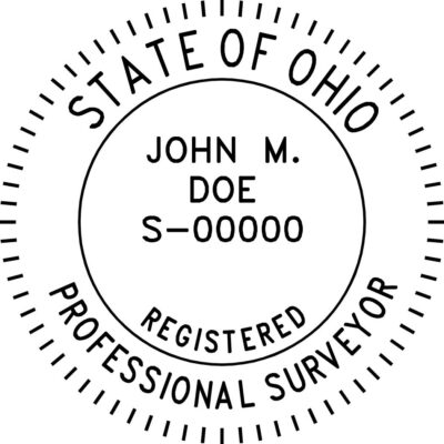 Ohio Surveyor Stamp