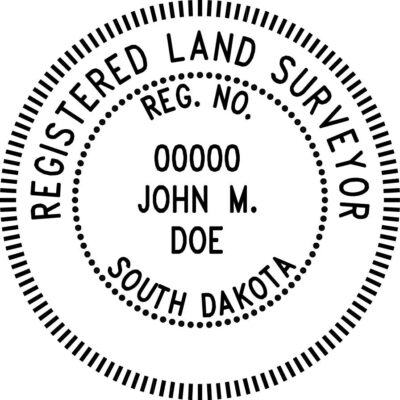 South Dakota Surveyor Stamp