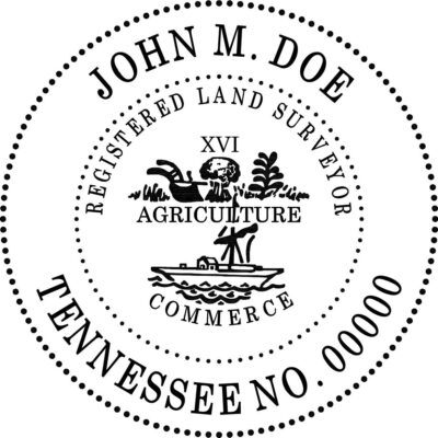 Tennessee Surveyor Stamp