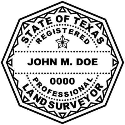 Texas Surveyor Stamp