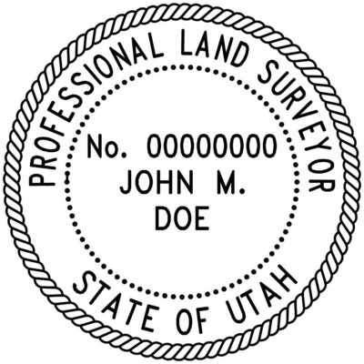 Utah Surveyor Stamp