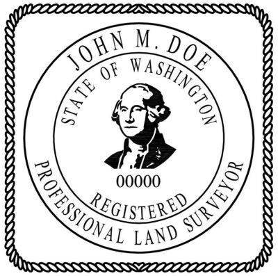 Washington Surveyor Stamp
