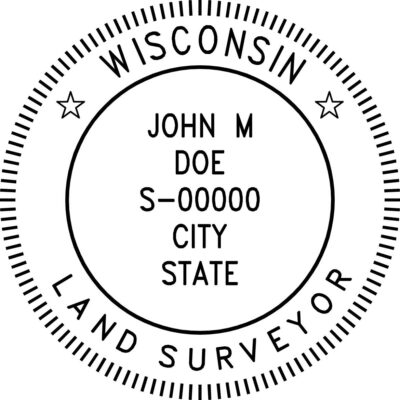 Wisconsin Surveyor Stamp