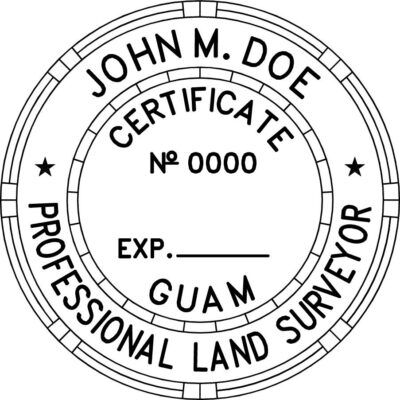 Guam Surveyor Stamp