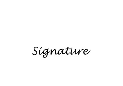 Signature Stamp