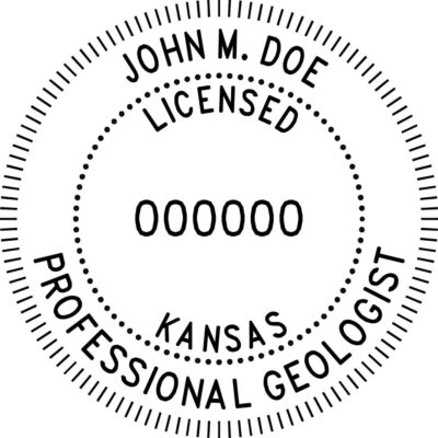 Kansas Geologist Stamp