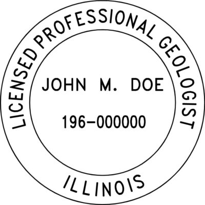 Illinois Geologist Stamp