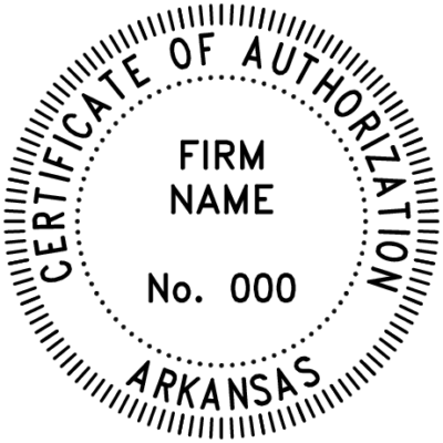 Certificate of Authorization- Arkansas