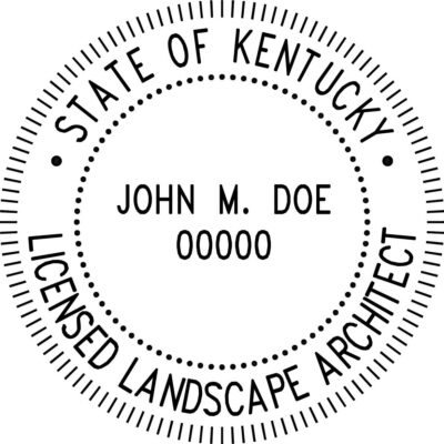 Kentucky Landscape Architect Stamp