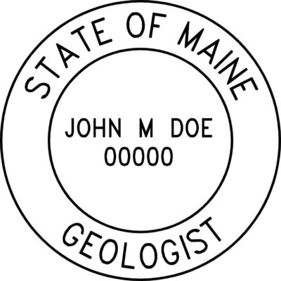 Maine Geologist Stamp