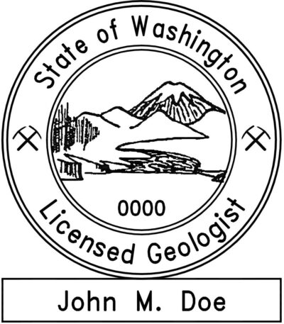 Washington Geologist Stamp