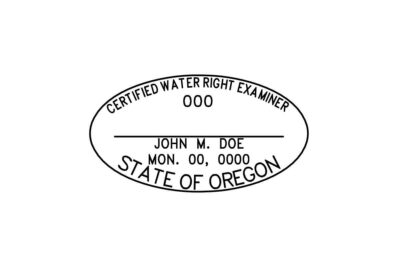 Oregon Certified Water Right Examiner