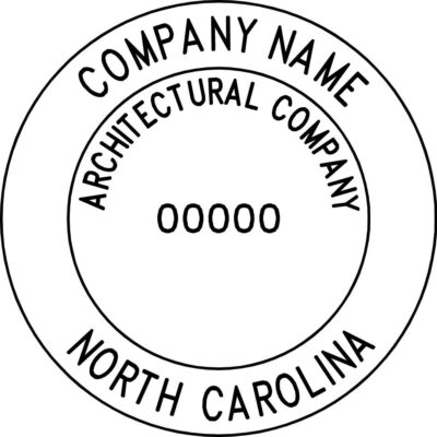 North Carolina Architectural Firm Seal