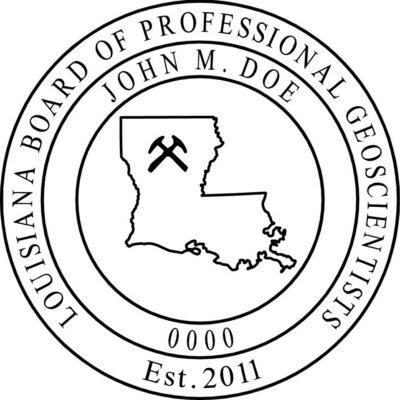Louisiana Geoscientist Stamp