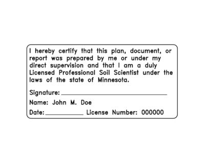 Minnesota Soil Scientist Stamp
