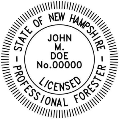 New Hampshire Professional Forester Stamp