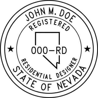 Nevada Residential Designer Stamp