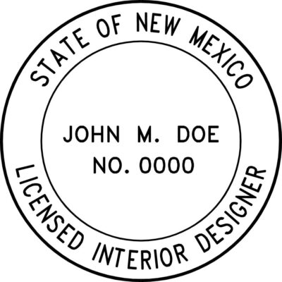 New Mexico Interior Designer Stamp