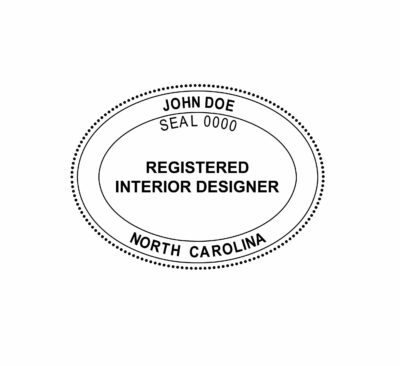 North Carolina Interior Designer Stamp