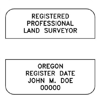 Oregon Surveyor Stamp