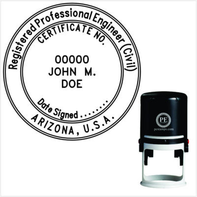 Arizona Engineer Self-Inking Stamp
