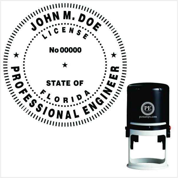 Florida Engineer Self-Inking Stamp