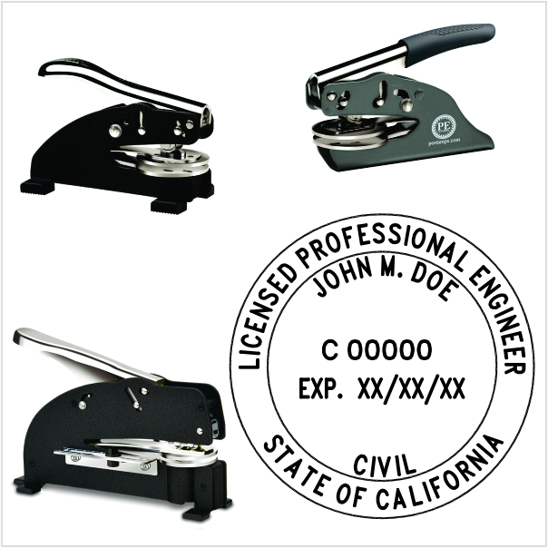 California Engineer Embosser - Image 3