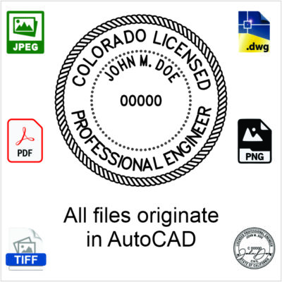 Colorado Engineer Electronic Stamp
