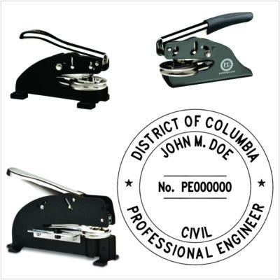 District of Columbia Engineer Embosser