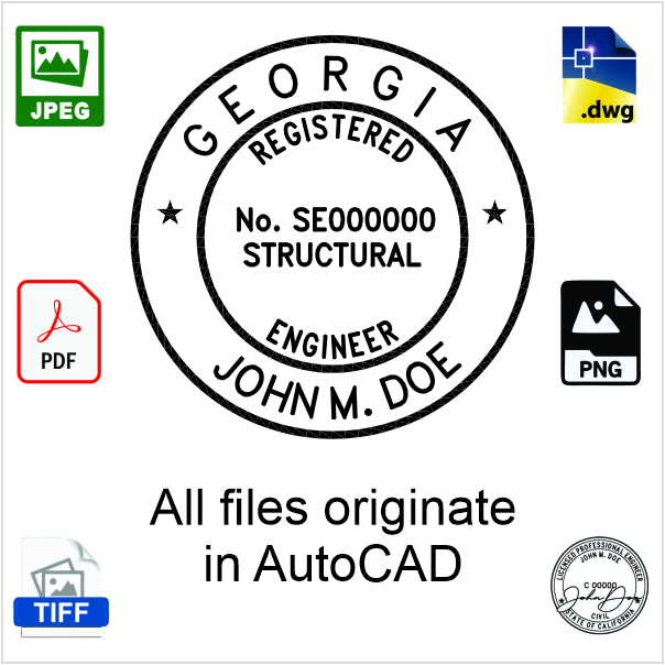Georgia Engineer Electronic Stamp - Image 3