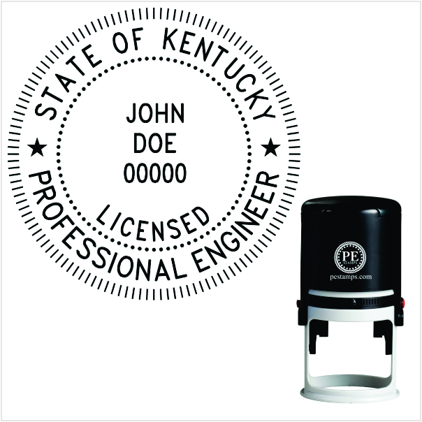 Kentucky Engineer Self-Inking Stamp