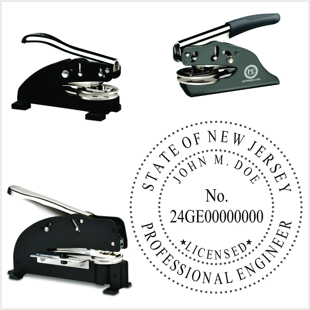New Jersey Engineer Embosser - Image 3